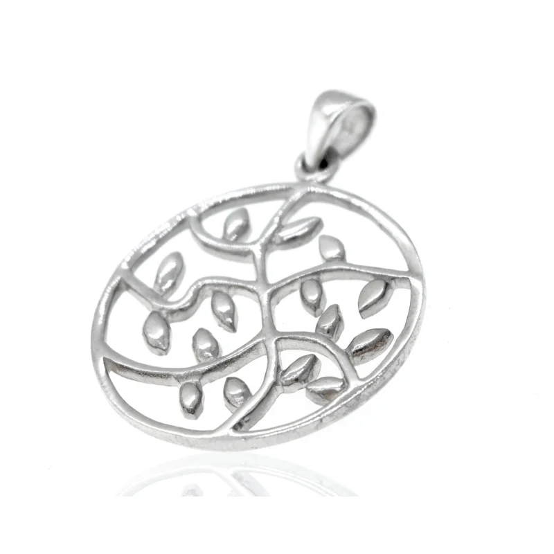 Vines in Circle Pendant