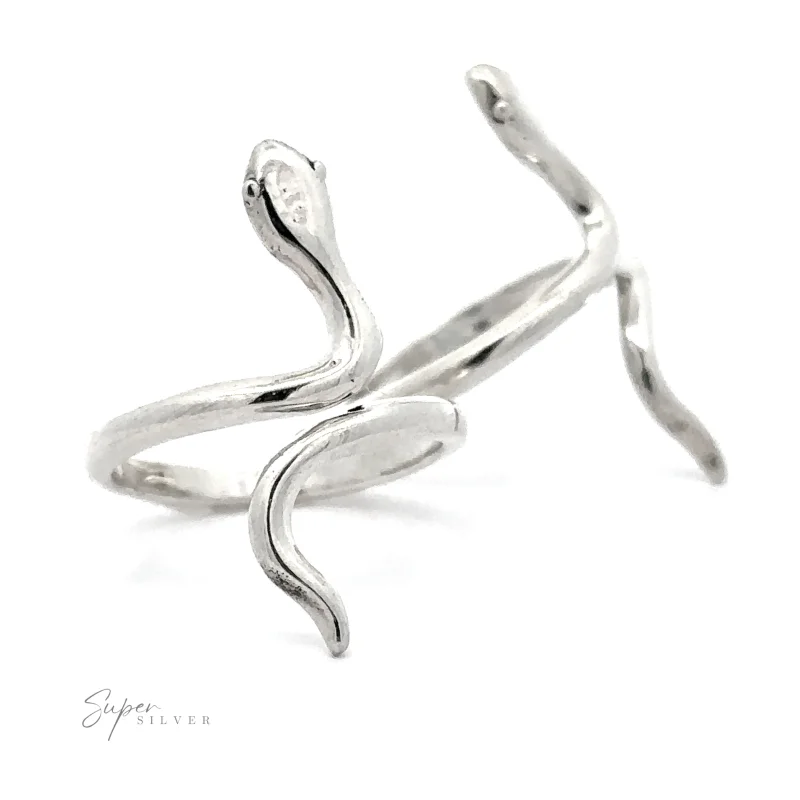Wrap-Around Simple Snake Ring