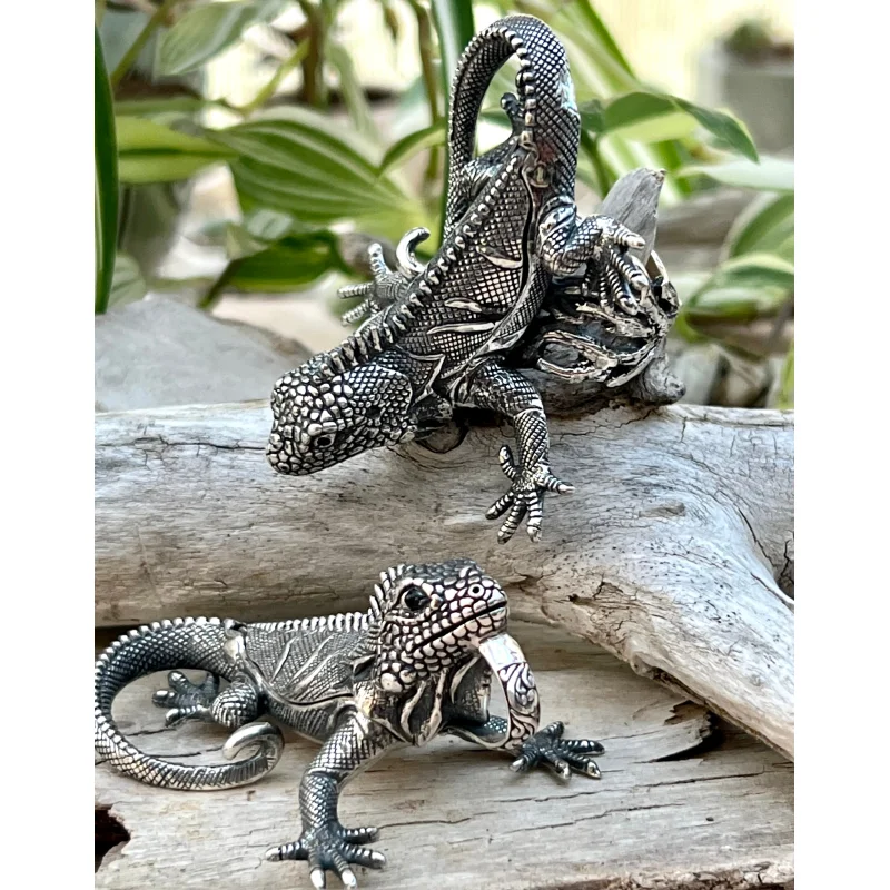 Handcrafted Iguana Pendant