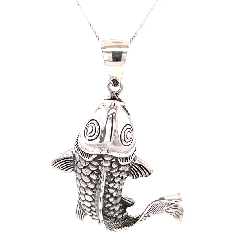 Handcrafted Koi Fish Pendant
