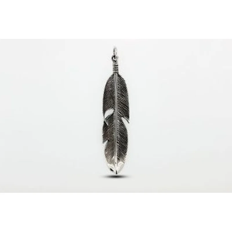 Medium Size Feather Pendant