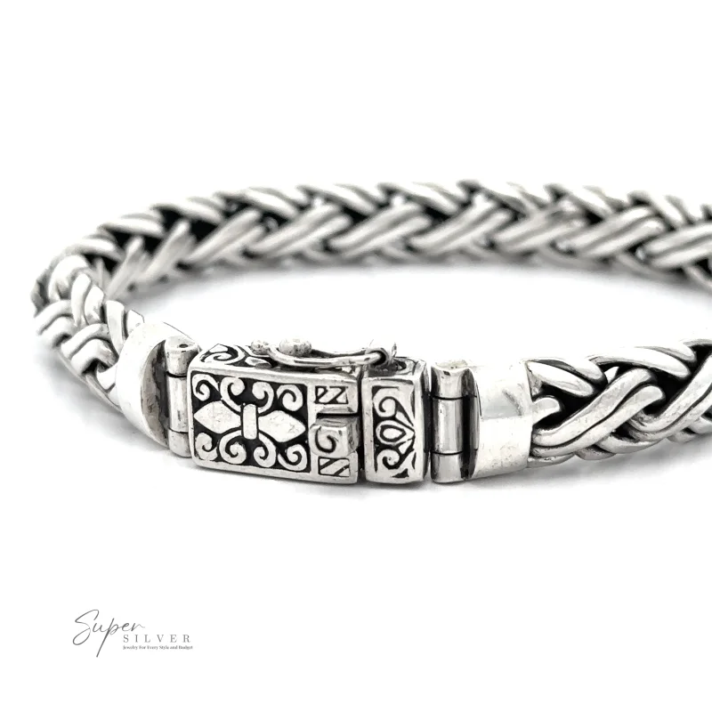 Heavy Double Strand Braided Bracelet