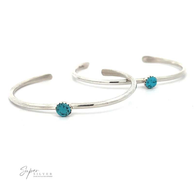 Stackable Native American Turquoise Cuff