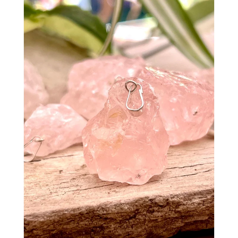 Raw Crystal Pendants