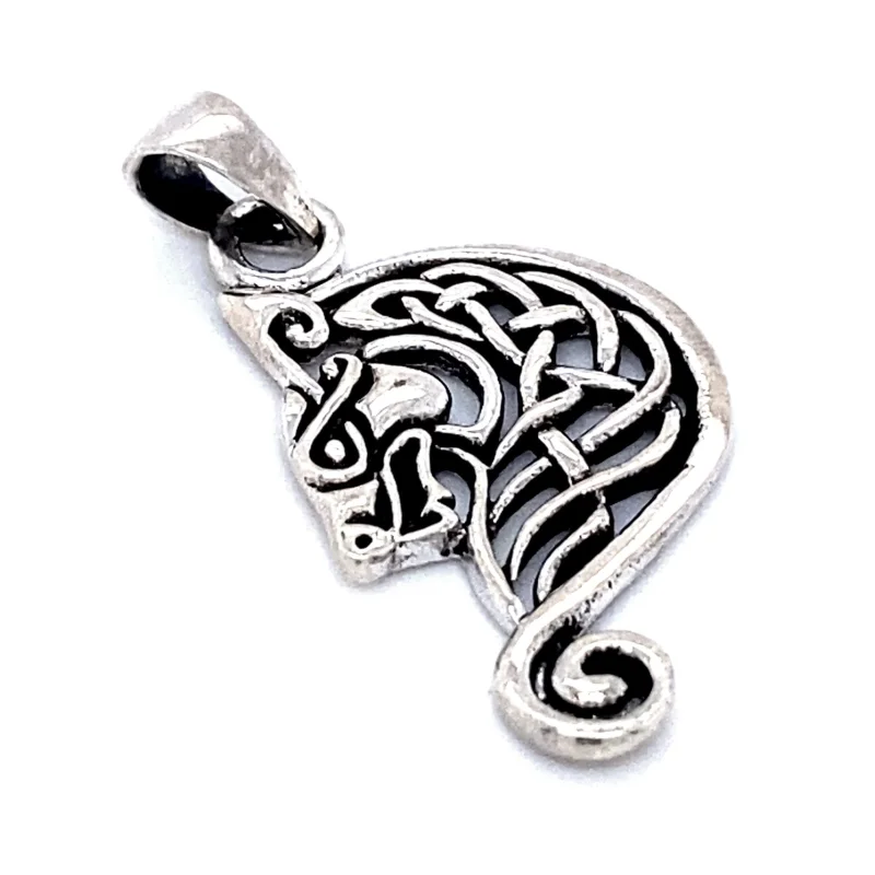 Celtic Dragon Head Pendant