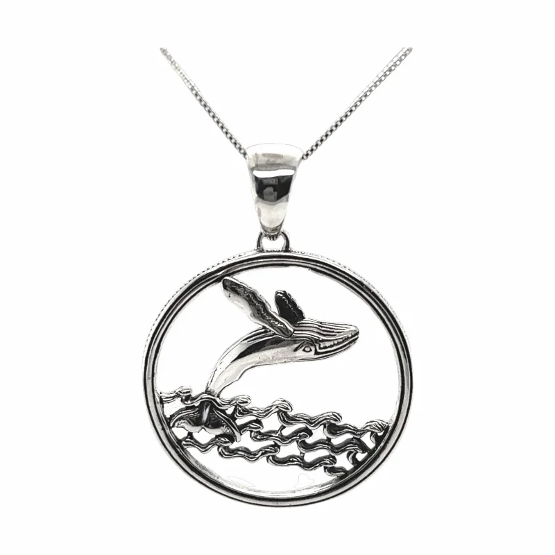 Brilliant Whale Pendant