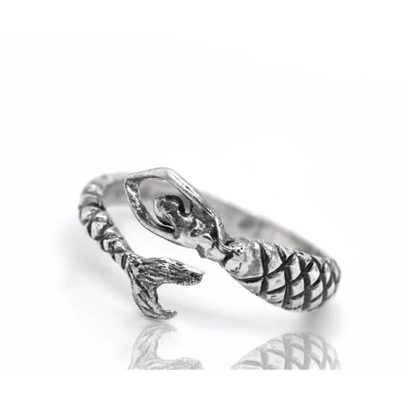 Trendy Adjustable Mermaid Ring