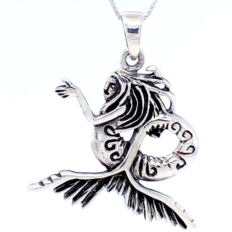 Silver Siren Pendant
