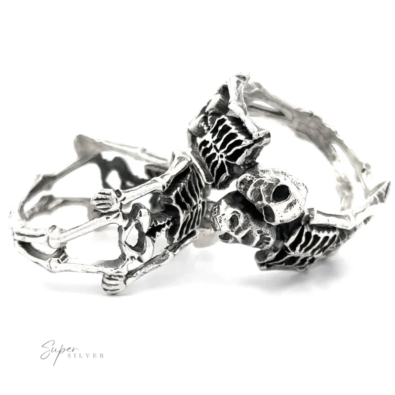 Sterling Silver Skeleton Ring