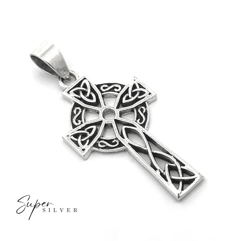 Celtic Trinity Cross Pendant