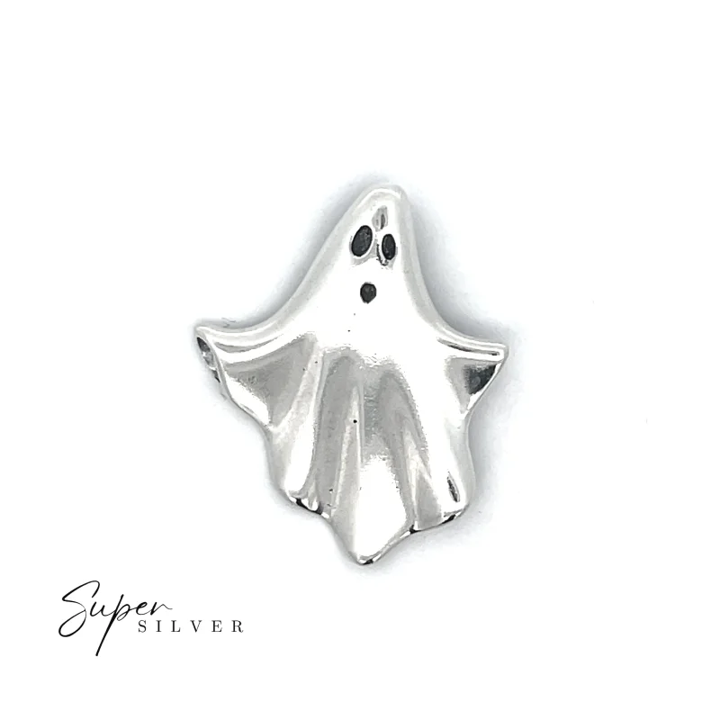 Sterling Silver Ghost Pendant