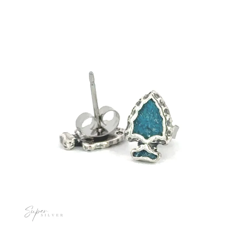 Turquoise Arrowhead Studs