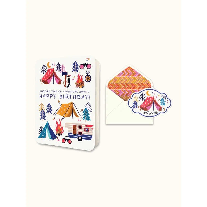 Adventure Awaits Deluxe Greeting Card