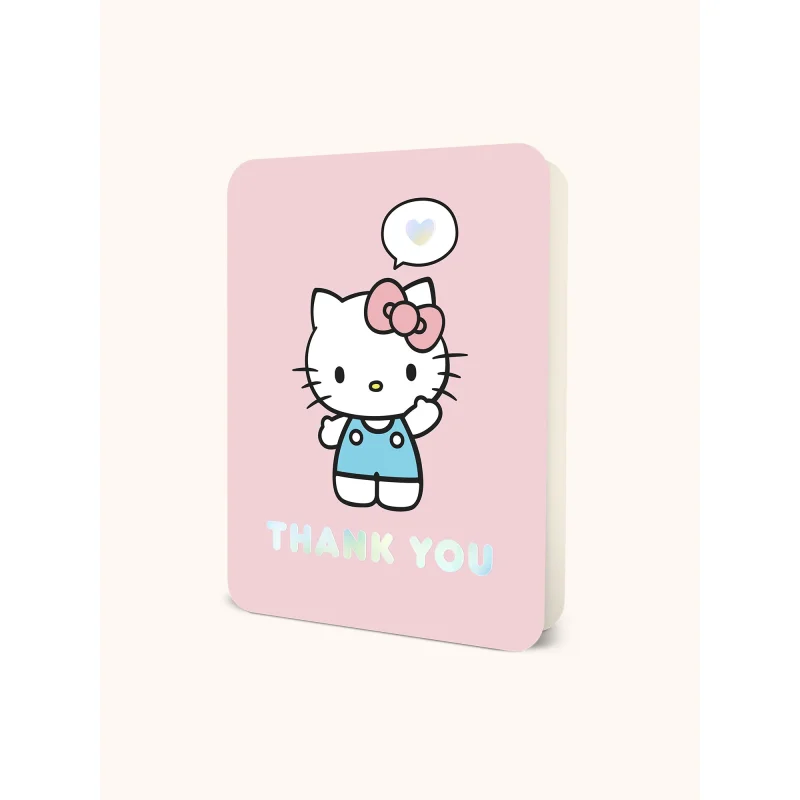 Hello Kitty Thank You Deluxe Greeting Card