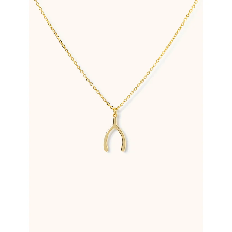 Wishbone – Lucky You Necklace