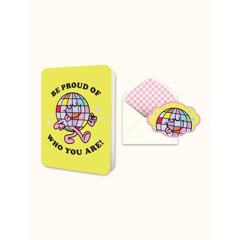 Be Proud Deluxe Greeting Card