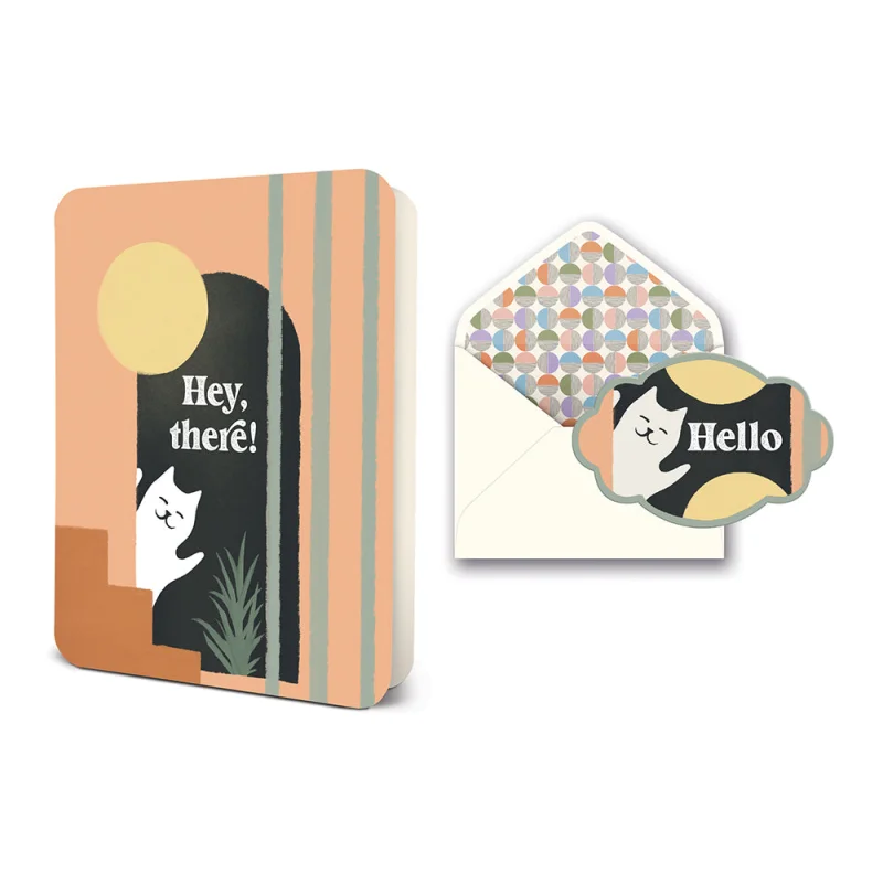 Hey, There! Deluxe Greeting Card