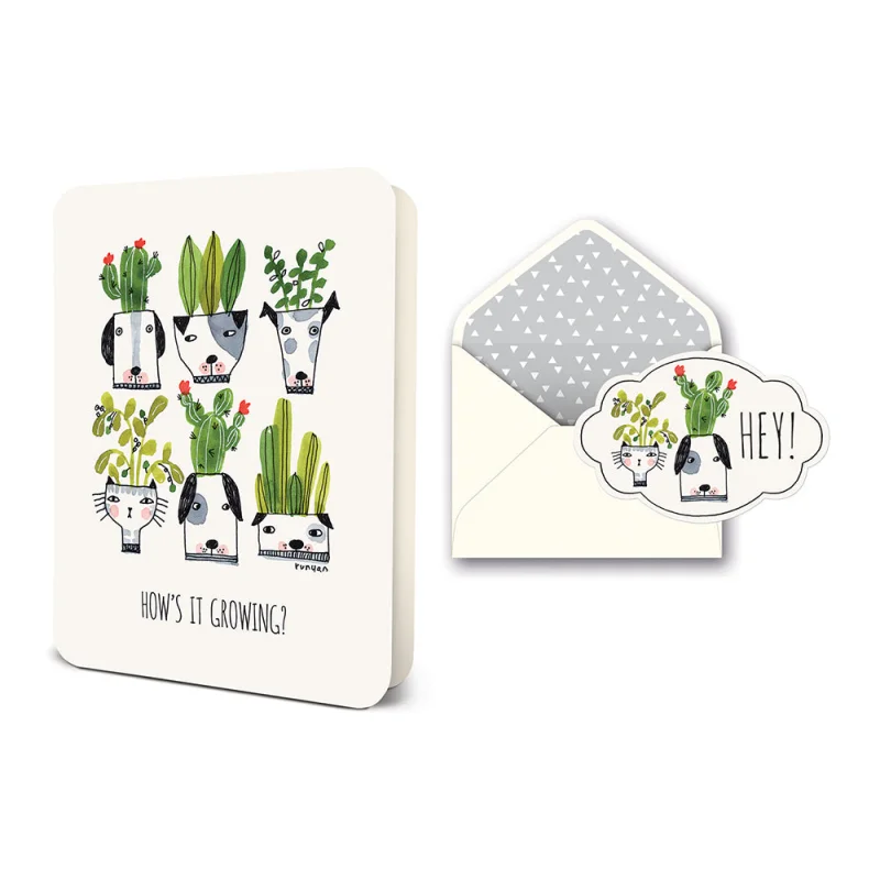 How’s It Growing? Deluxe Greeting Card