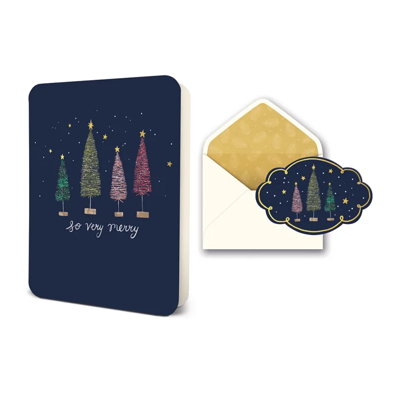 So Very Merry Deluxe Greeting Card