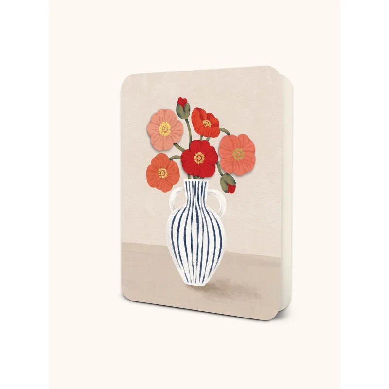 Floral Cantata Deluxe Greeting Cards