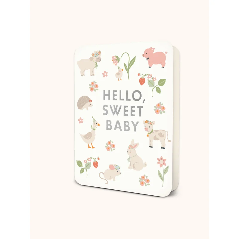 Hello, Sweet Baby Friends Deluxe Greeting Cards