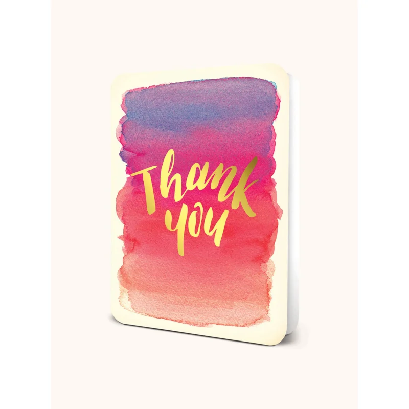Thank You Deluxe Greeting Card