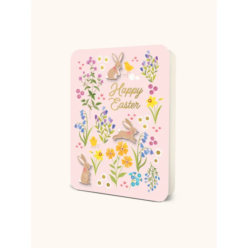 Bunny Tails Easter Deluxe Greeting Card