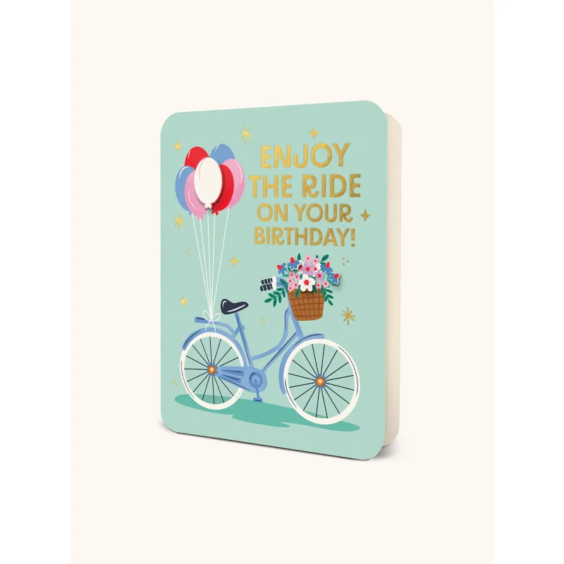 Enjoy the Ride HB Deluxe Greeting Card