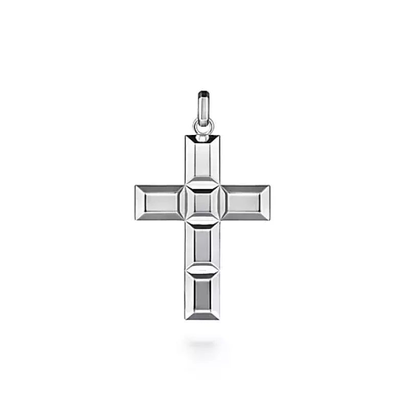 Gabriel & Co. Silver Cross Pendant