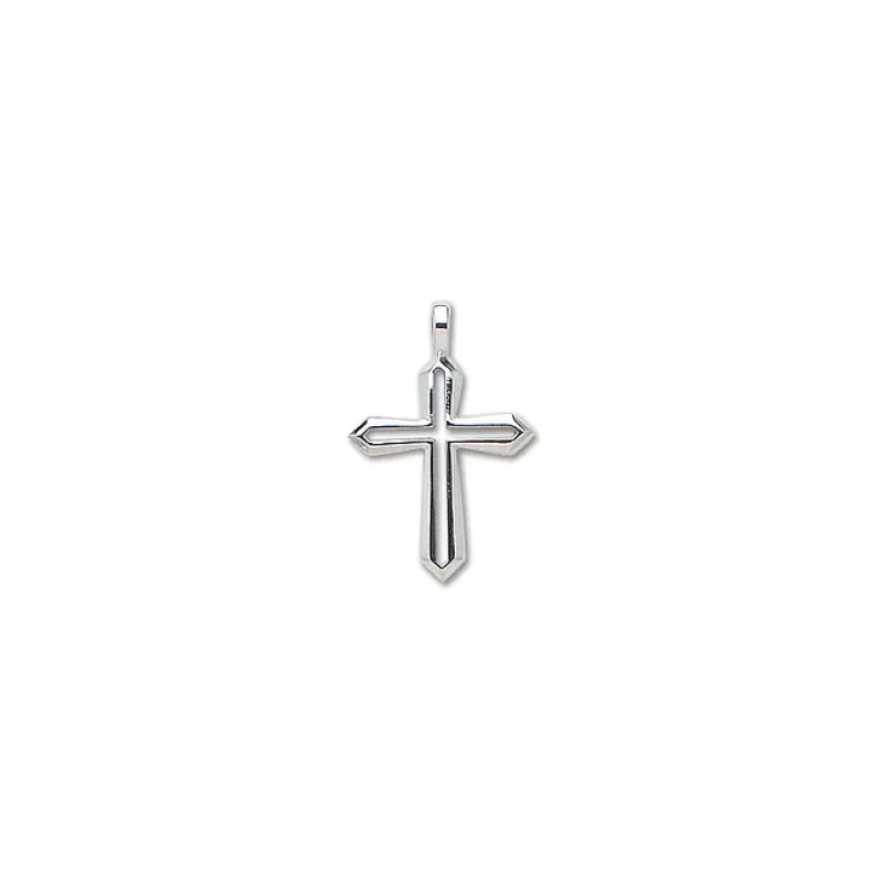 White Gold Cross